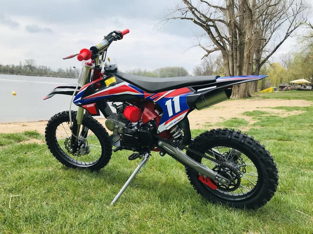 Pitbike Leramotors Shark 125ccm, el. start, red - 2