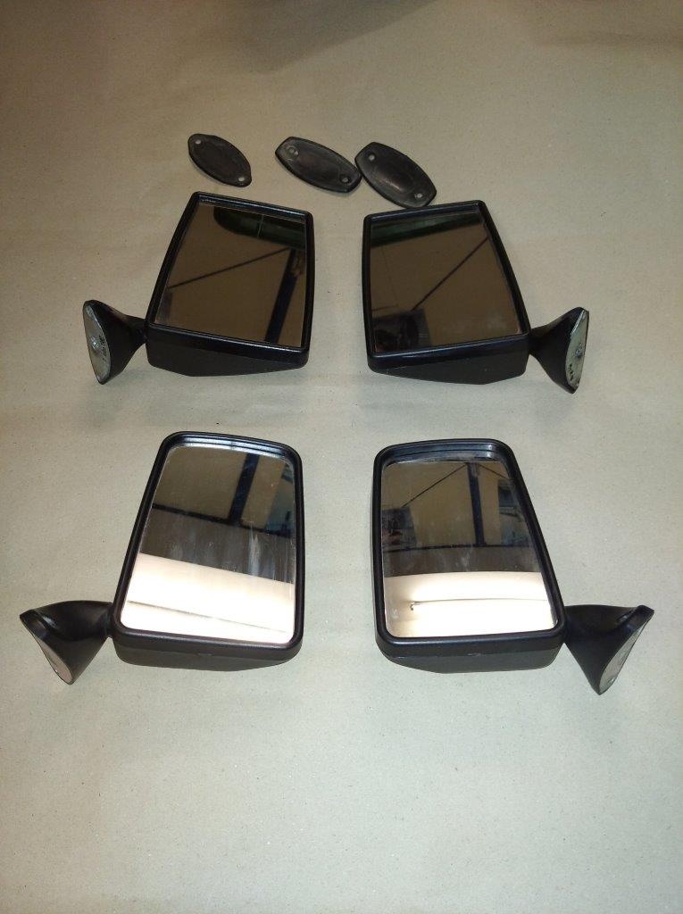 Vnější zpětná zrcátka Škoda 105-136 originál ČSSR - 2