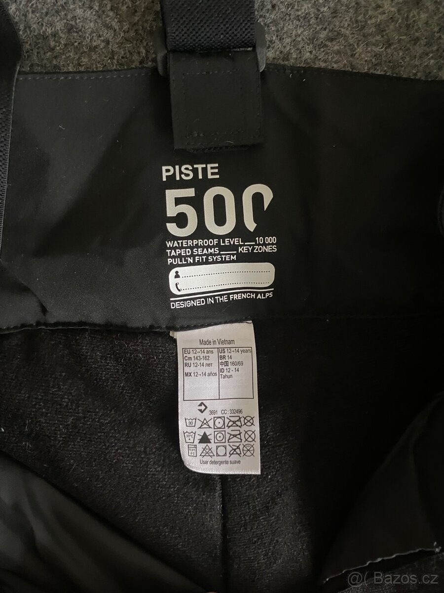 dětské lyžařské kalhoty 500 Pull'n'Fit Wedze-Decathlon - 2