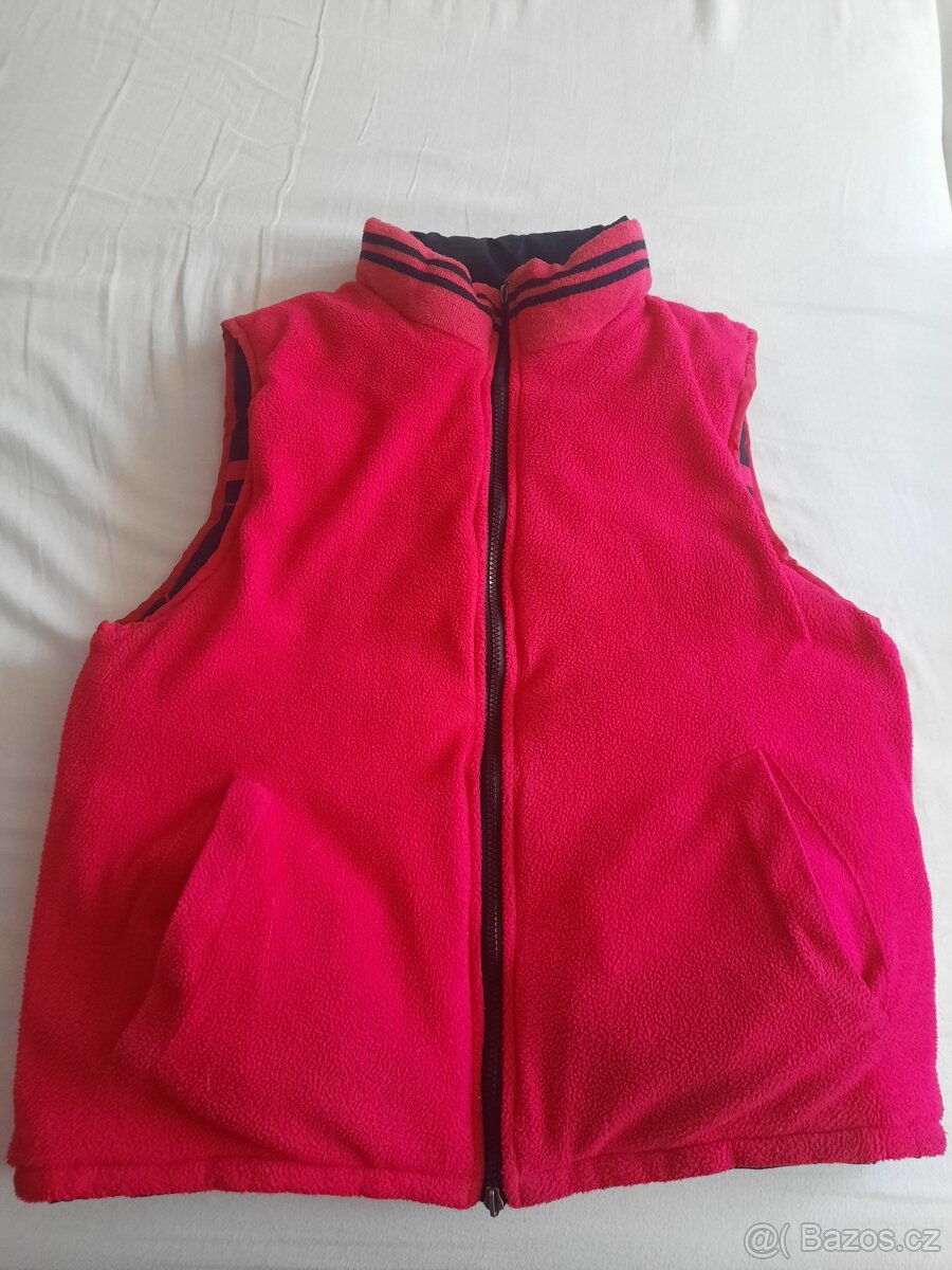 Teplá oboustranná vesta vel. M - 2