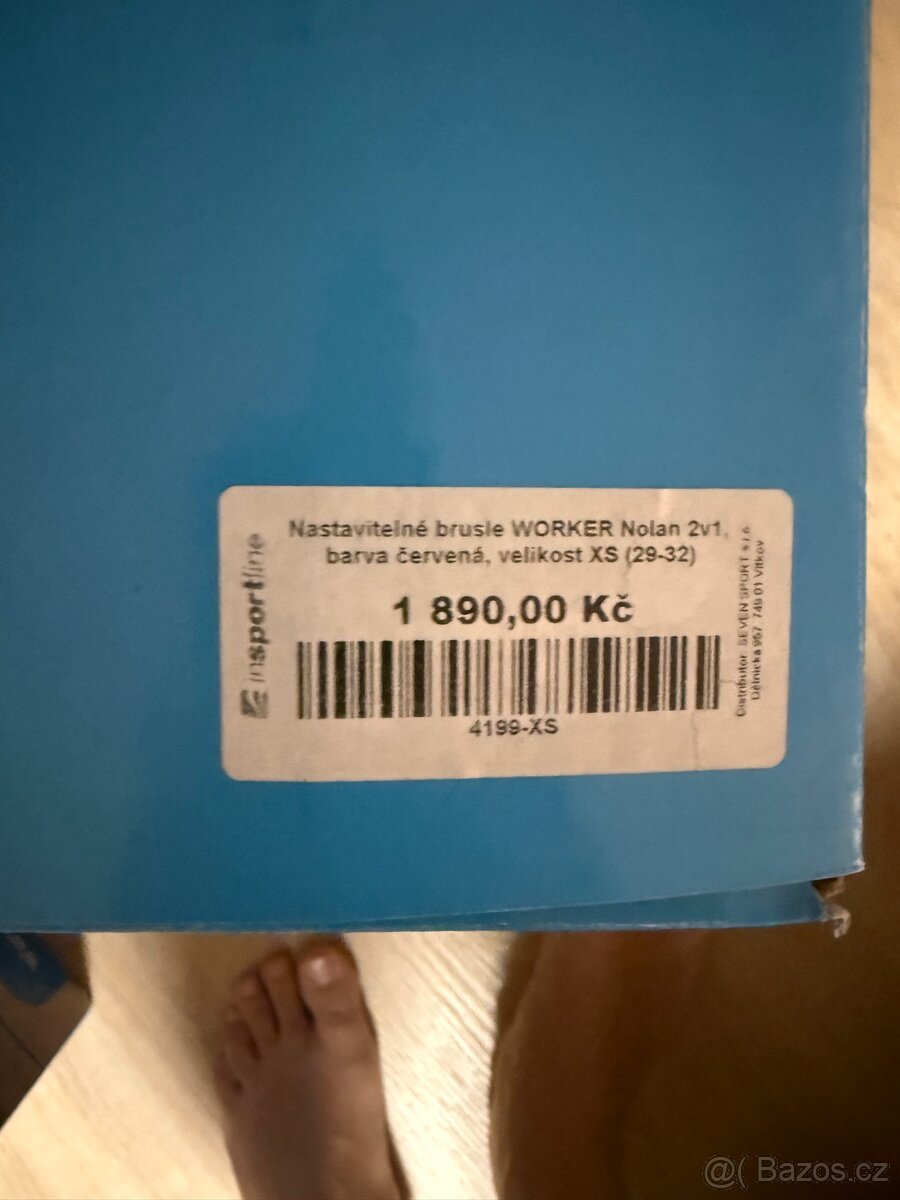 Dětské brusle 2v1 Worker nolan, 29-32, XS - 2