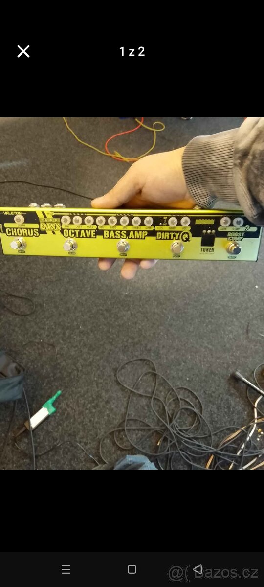 Profi basový set: Hartke KB12 (500W) + obal + Valeton Dapper - 2