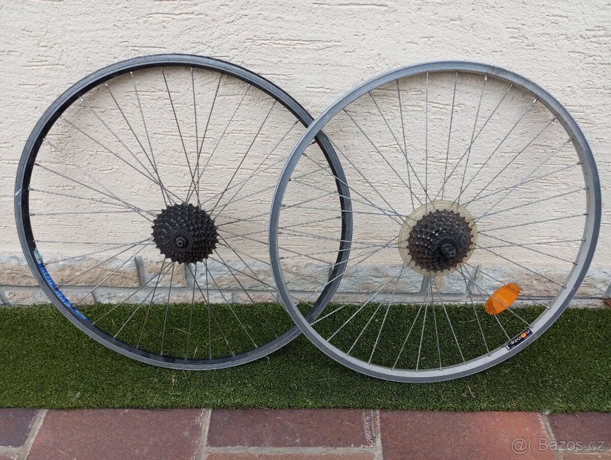 zapletené ráfky 26" - 2