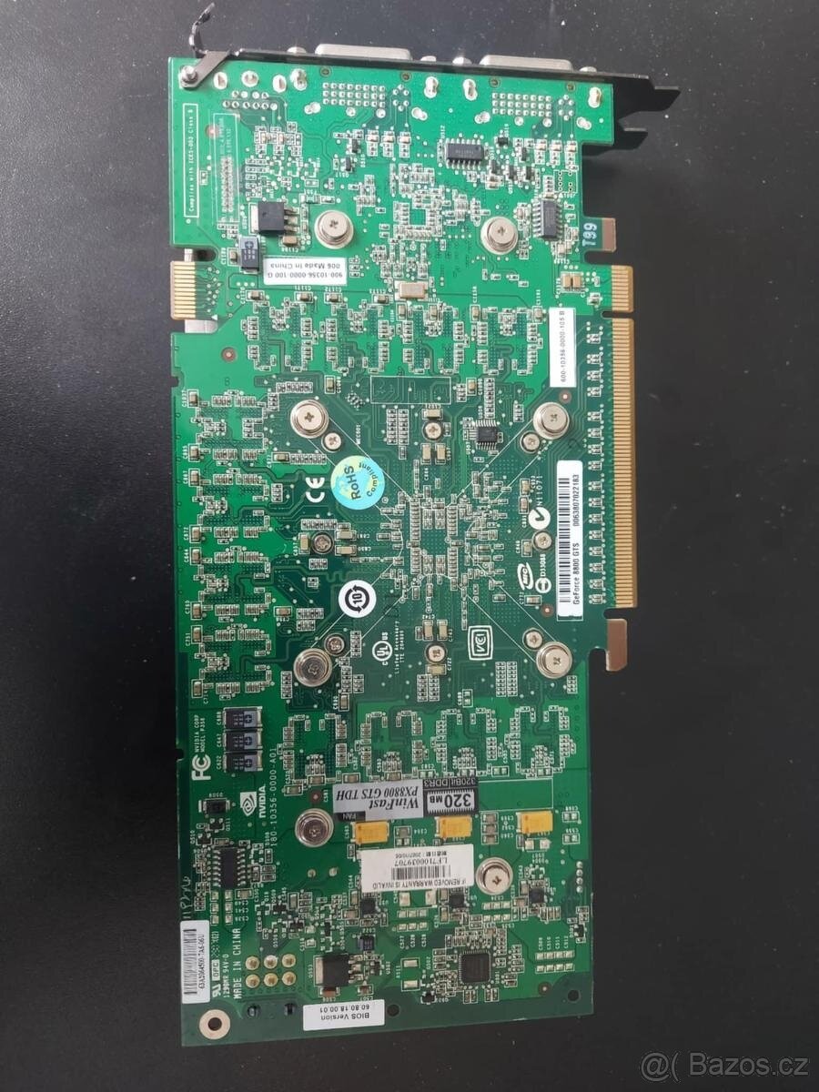 Graficka karta PX8800 GTS retro - 2