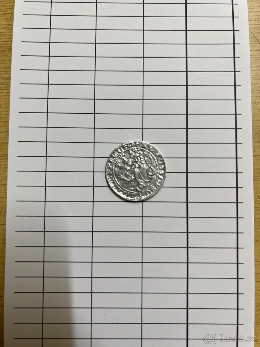 Pražský groš 1966 replika - 2