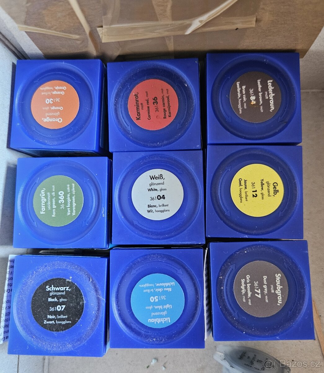 Revell barvy, aqua a email - 2