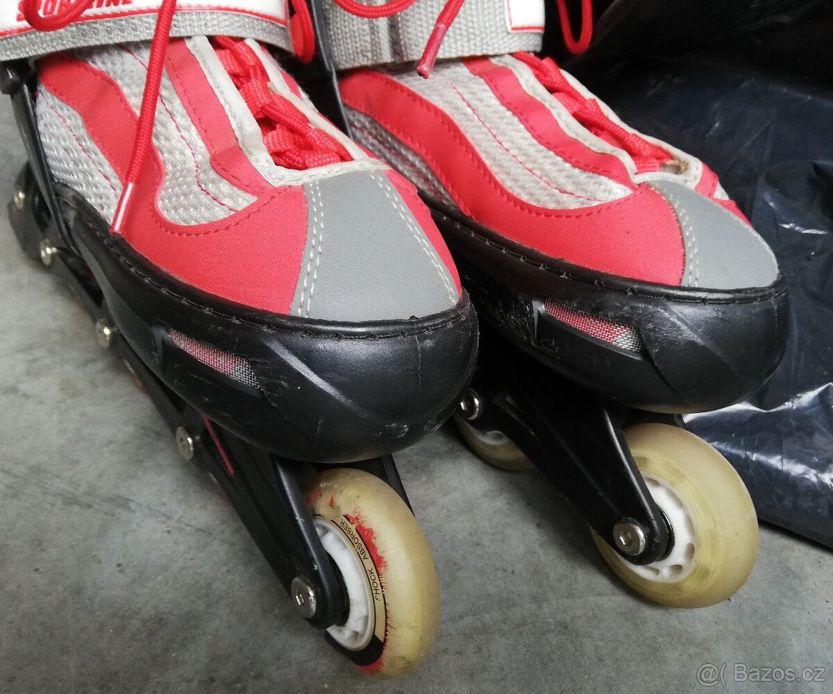 Kolečkové brusle dětské posuvné - 2
