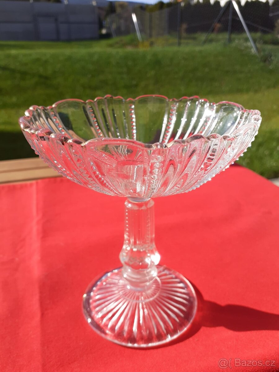 Nástolec/ miska na noze, starožitná - 2