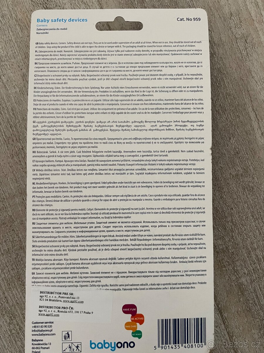 Sada bezpečnosti pro děti - 2