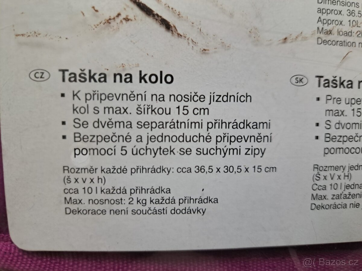 Nová taška na kolo - 2