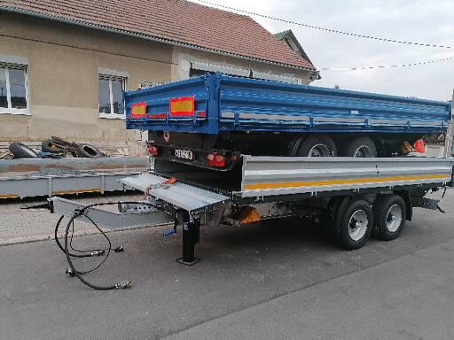 Traktorový přívěs tandemový sklápěcí agro hák - 2