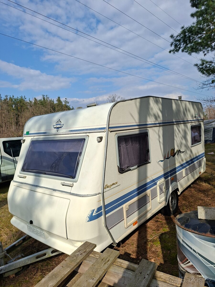 Prodám karavan Hobby na Melicich - 2