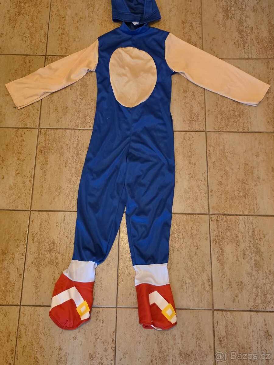 Kostým Sonic ježek - 2