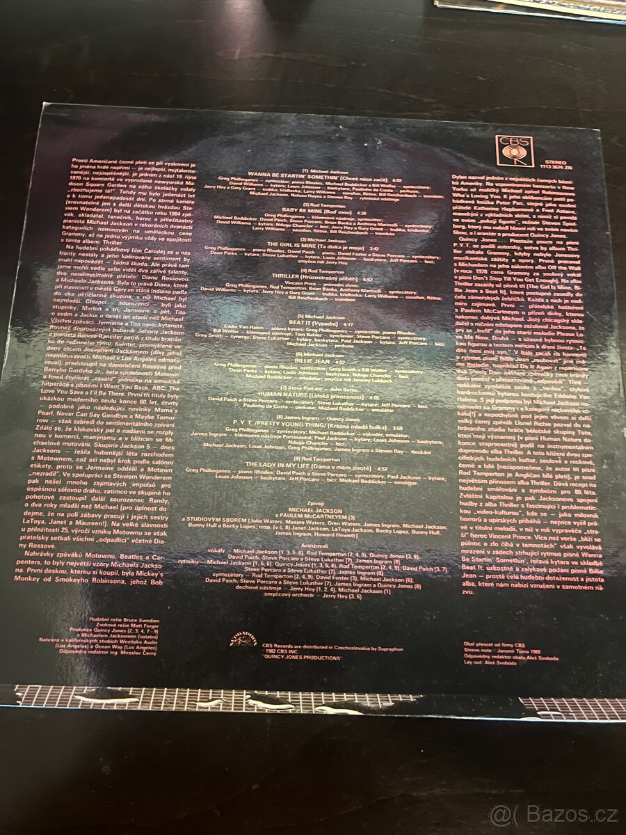 LP deska Michael Jackson - 2