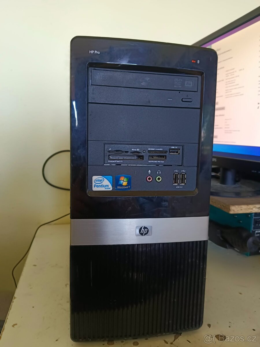 PC HP Pro 3130 MT Windows 10 Pro, 500GB disk, čtečka karet - 2