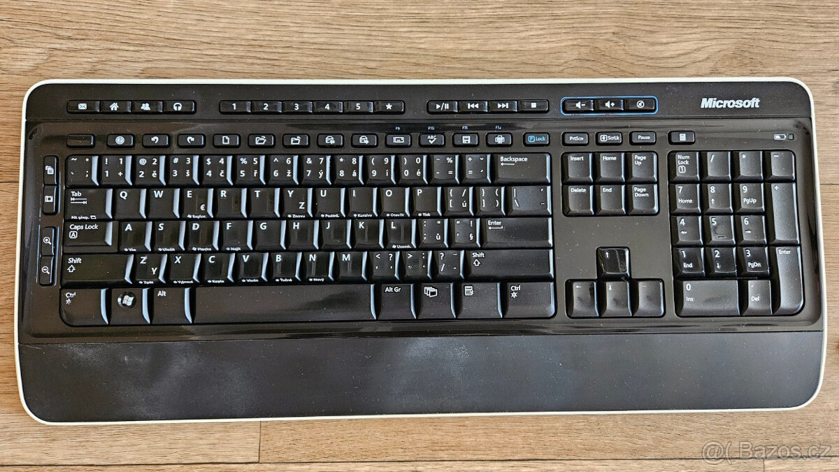 Bezdrátový set klávesnice a myš - použité - 2