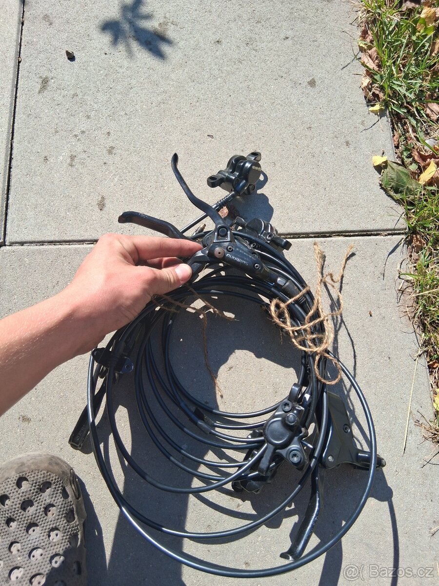 Brzdy tektro a shimano - 2