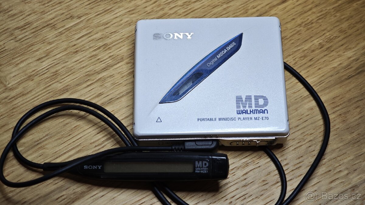 Minidisc minidisk md walkman Sony mz e70 - 2