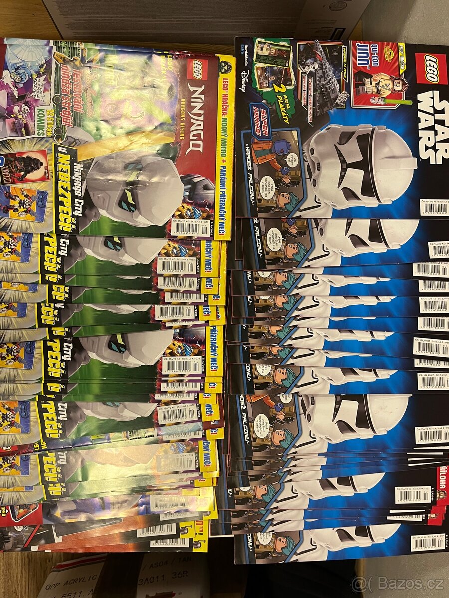 LEGO Star Wars a Ninjago časopisy - 2