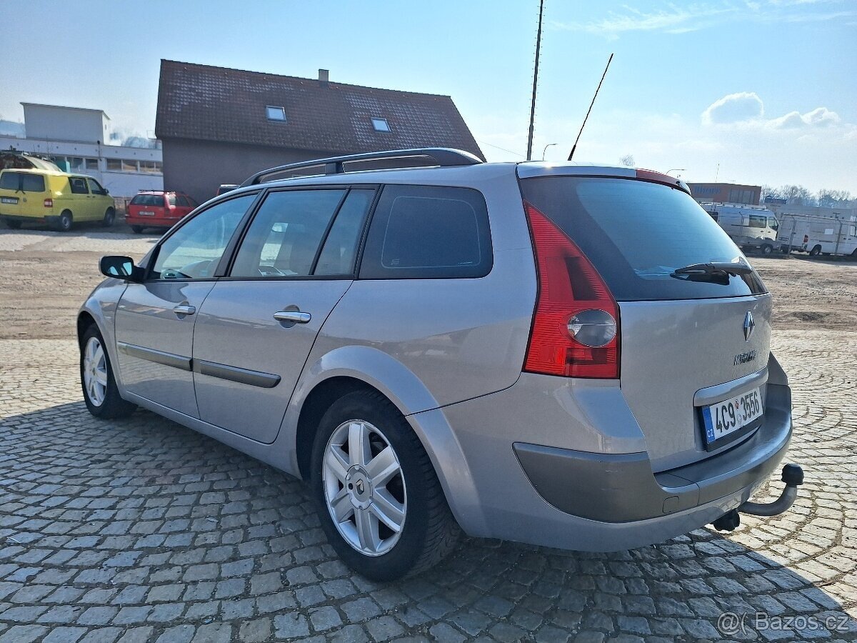 ND z tohoto vozu Renault Megane II kombi 2,0 16v - 2
