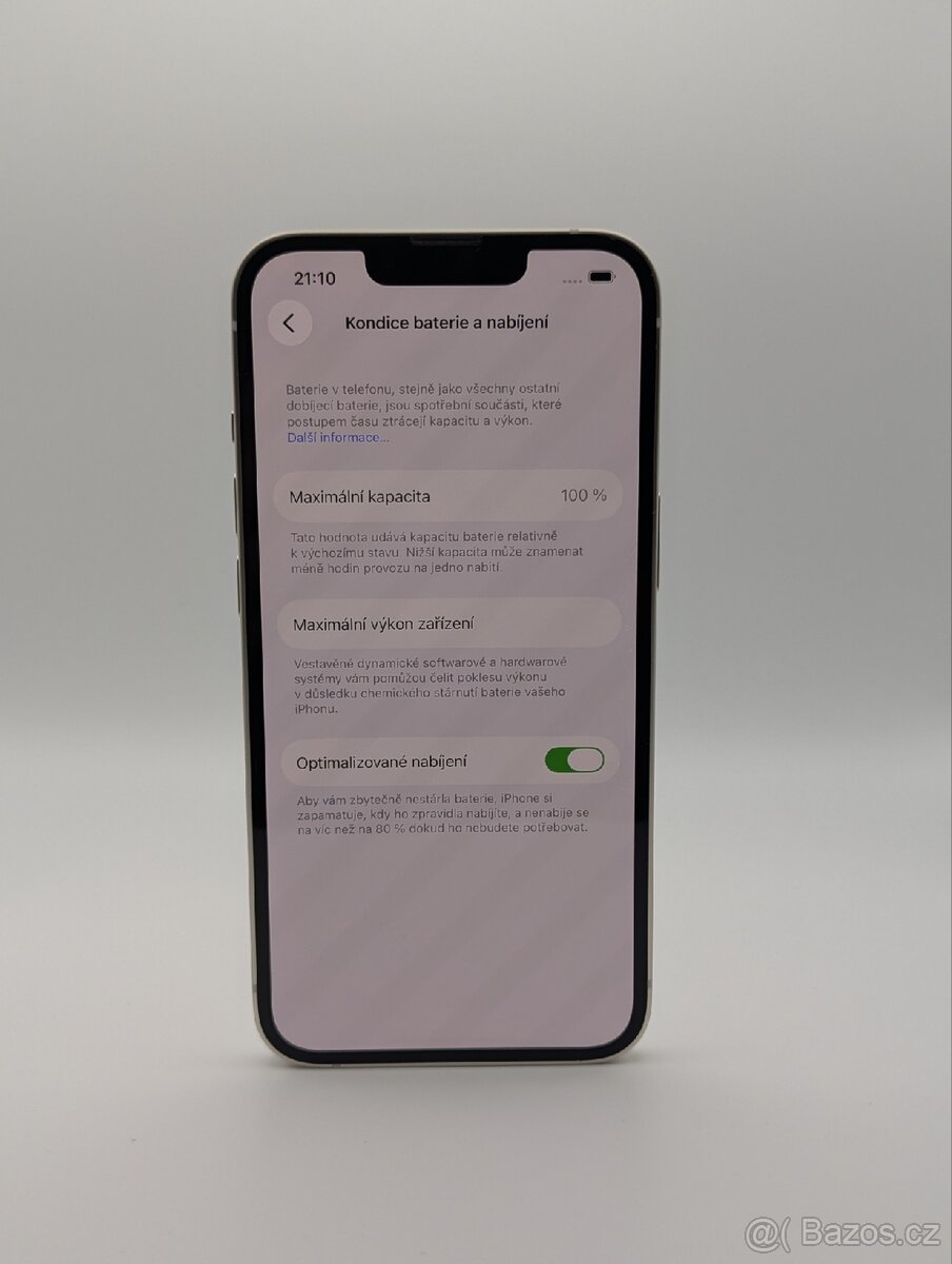 iPhone 13 128GB - baterie 100% - 2