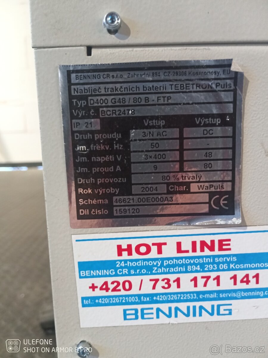 Nabíječka pro VZV - 2