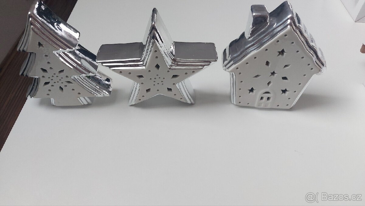 Vánoční svícny, dekorace - 2