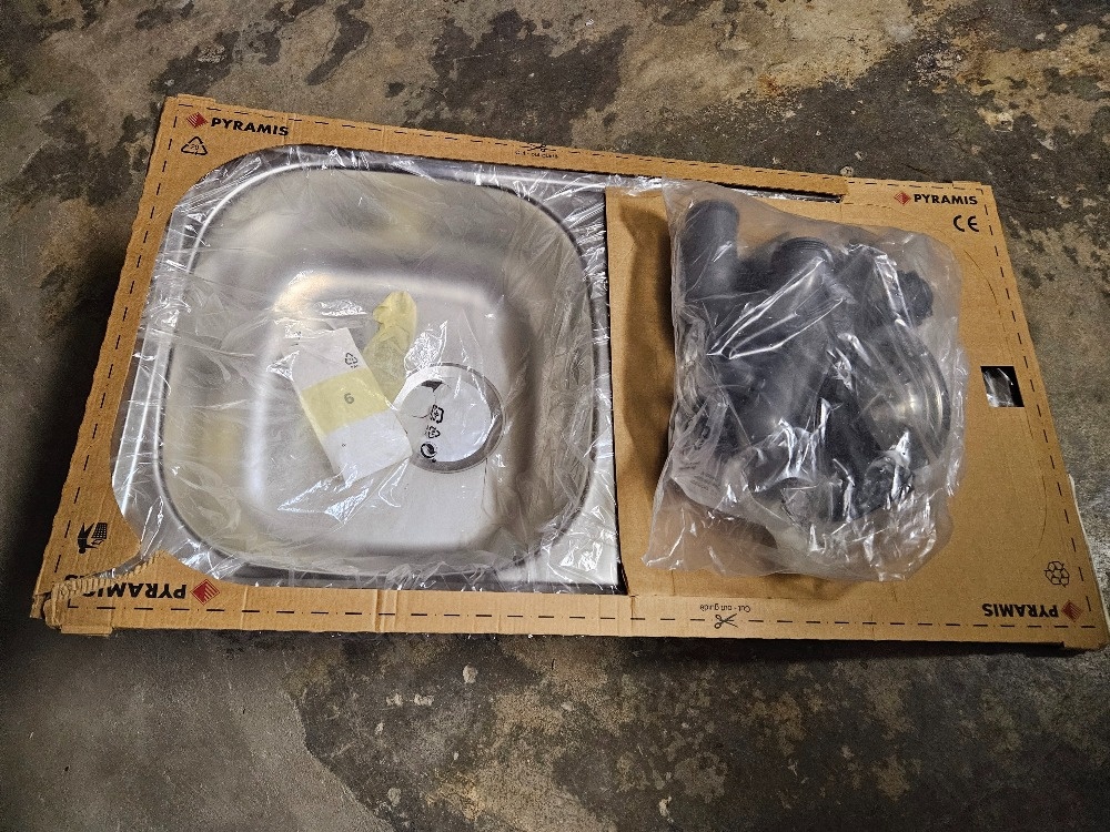 Nerezový kuchyňský dřez Pyramis Satin - 2