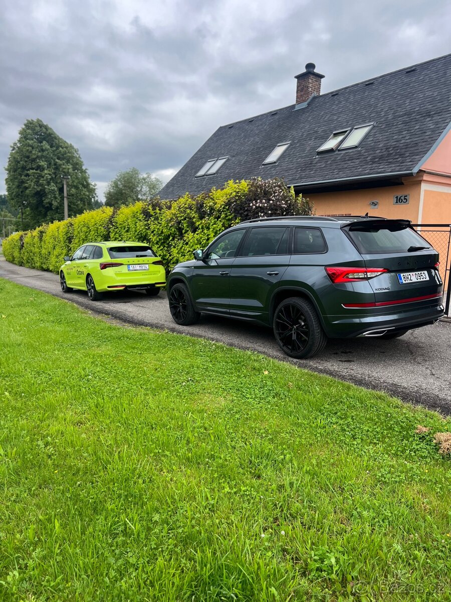 Alu kola 5x112 R21 + letní pneu - 2