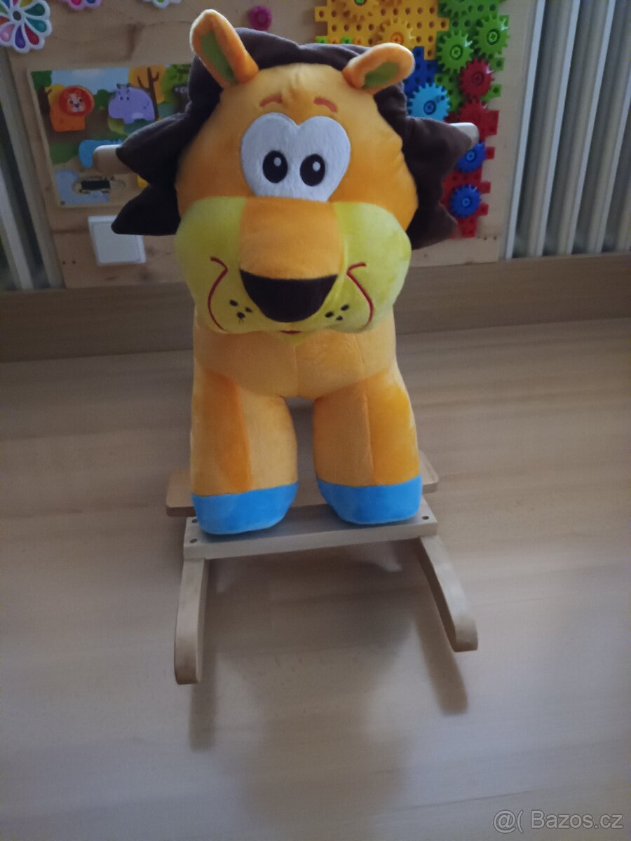 Houpací lev oranžový ZOPA - 2