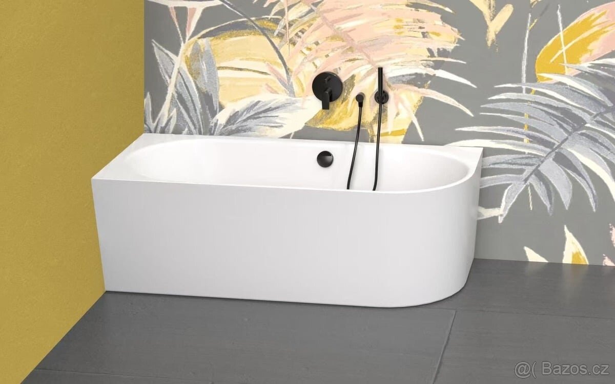 Volně stojící vana SAT Vision 170x75 cm akrylát levá SATVVI1 - 2