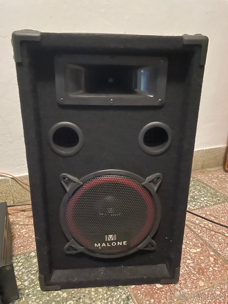 Basový reproduktory Malone + zesilovač SPL 400 - 2