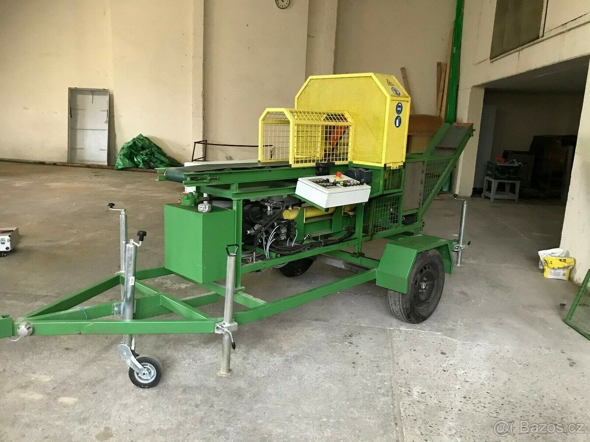 Štípačka dřeva, Siemens S5 PLC, jako nová - 2