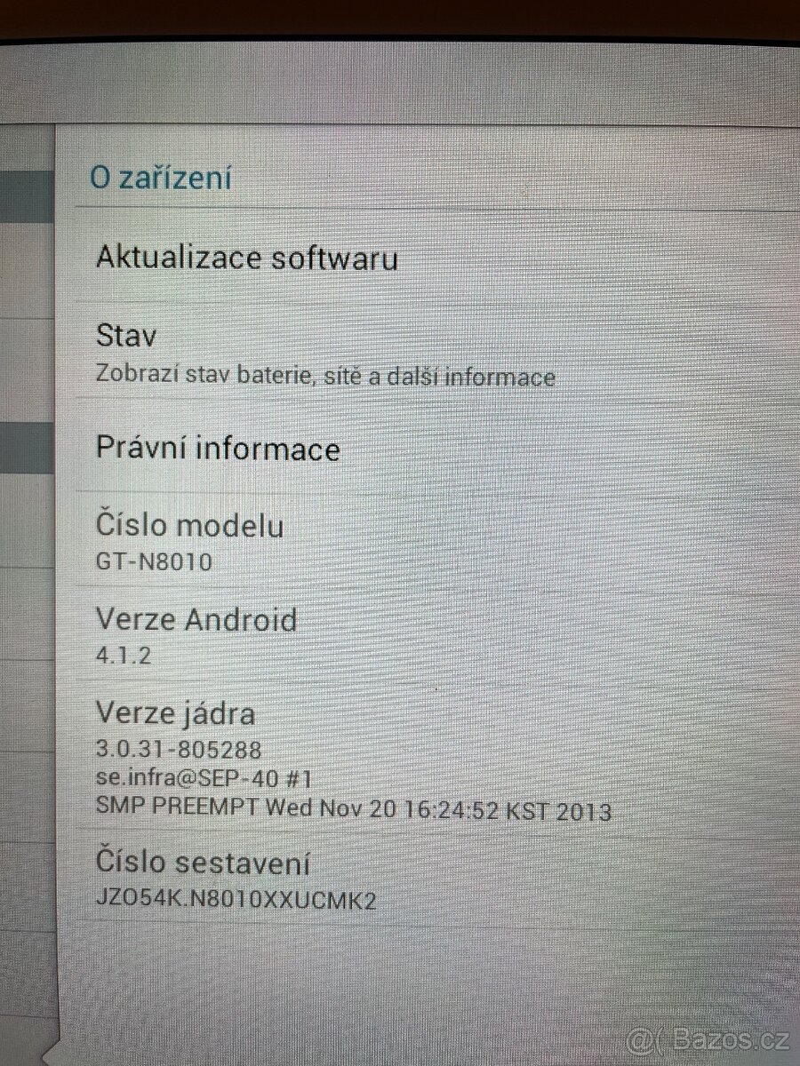 Samsung GT N8010 Galaxy Note 10.1 white - 2