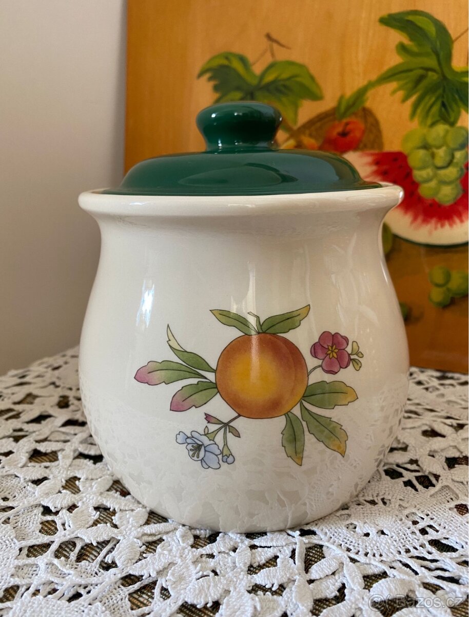 Porcelánová dóza na čaj - 2