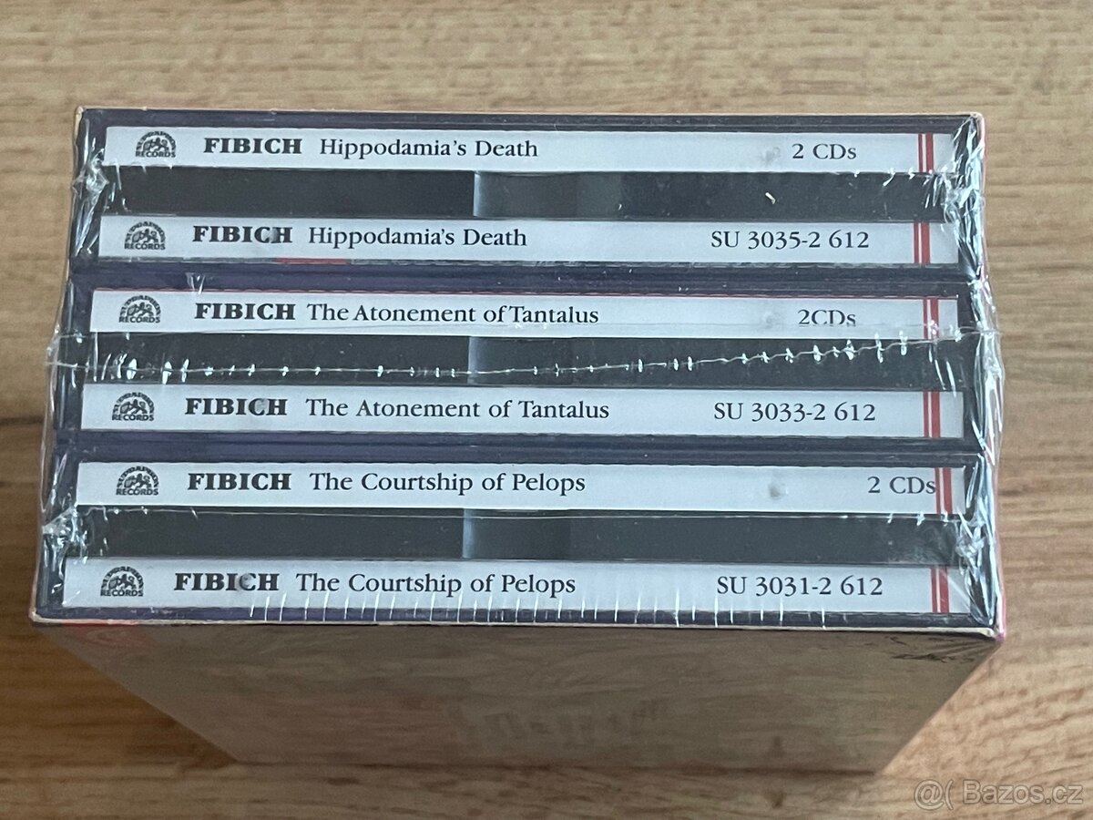 CD – Fibich – Hippodamia Trilogy – nové, zabalené - 2