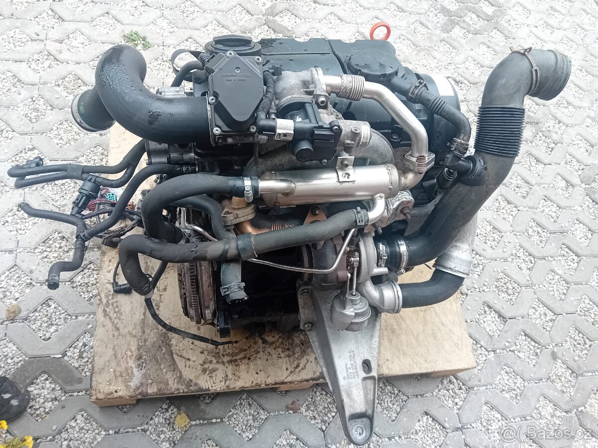 Motor 1,9 tdi 75kw typ BRS transporter T5 - 2