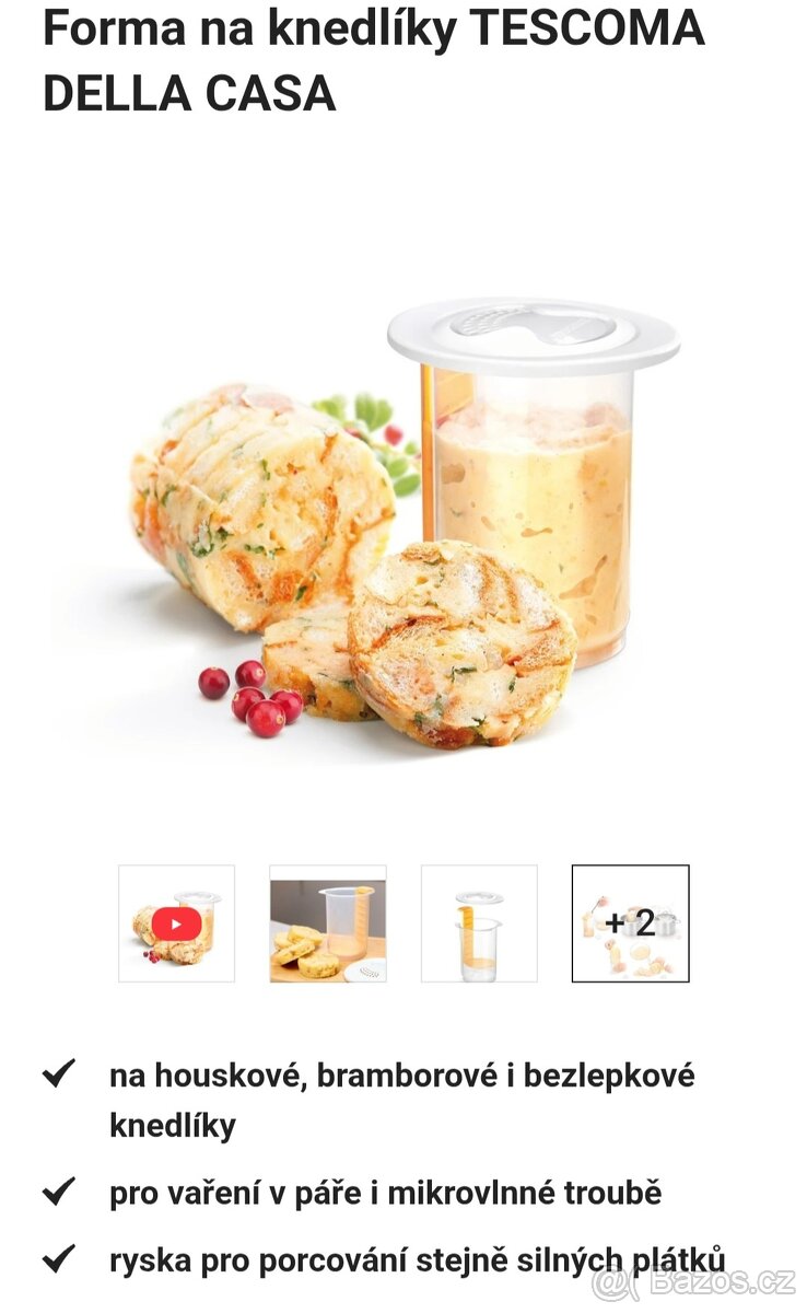 Forma na knedlíky Tescoma - 2