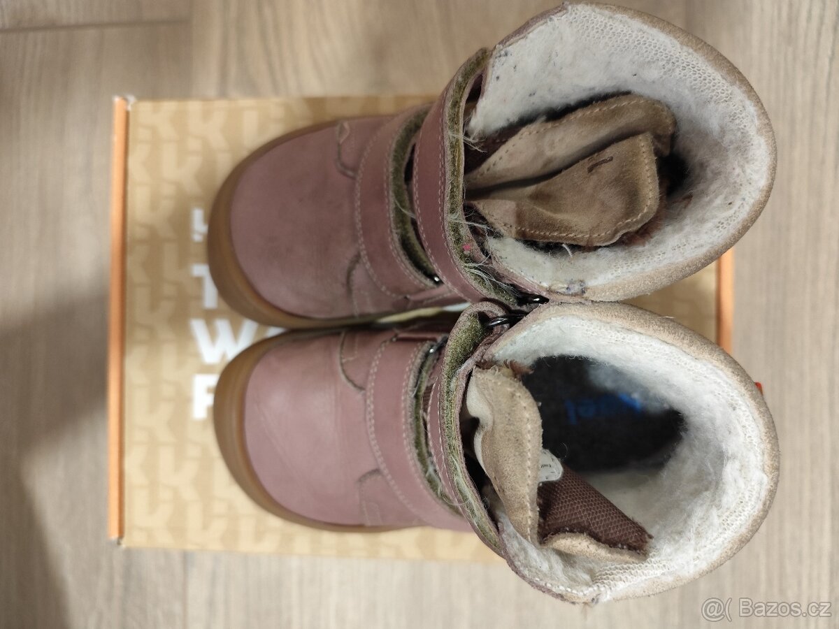 Dívčí zimní barefoot boty koel vel. 28 - 2