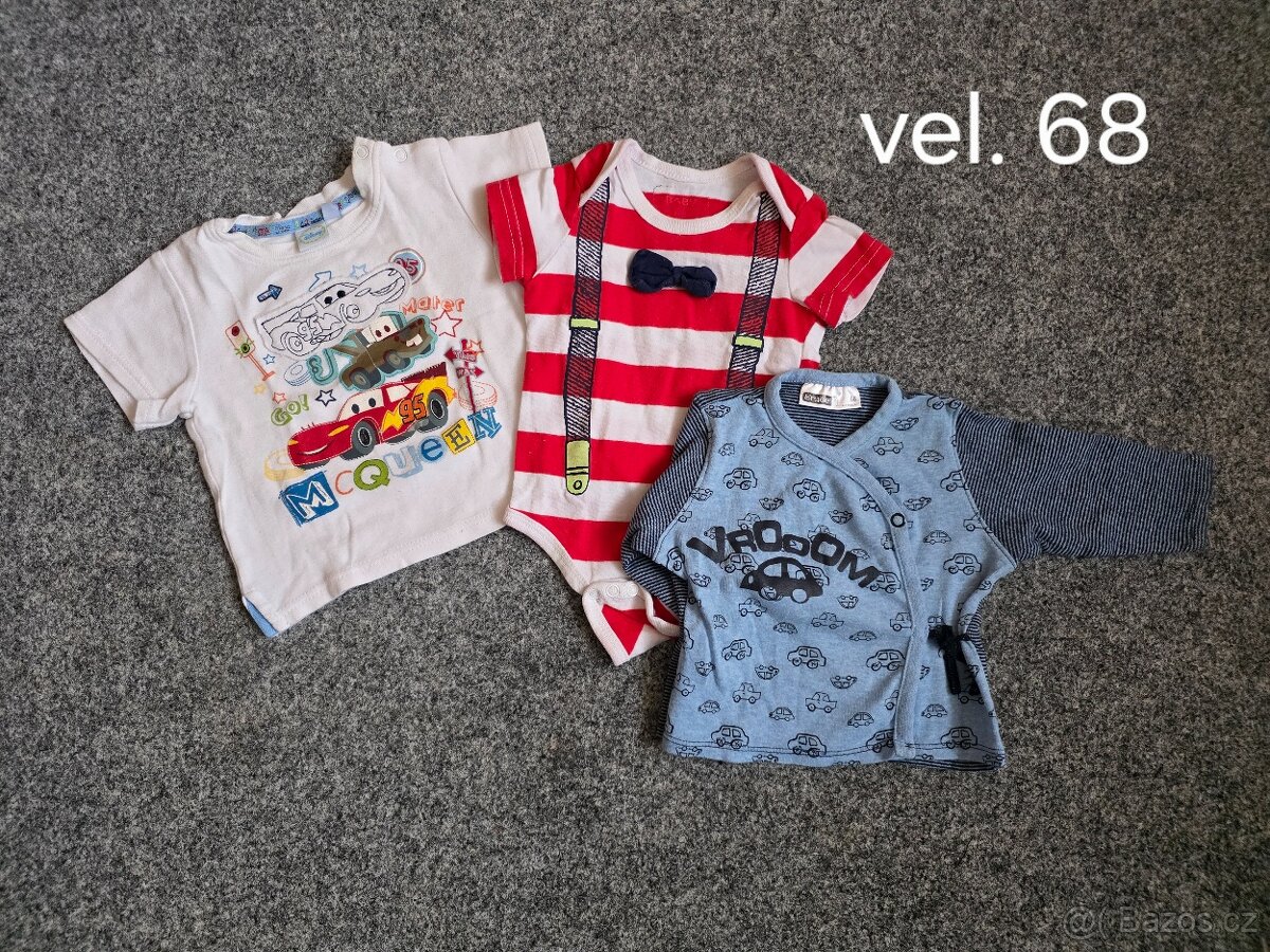 Dětské oblečení vel. 68, 74 - 2