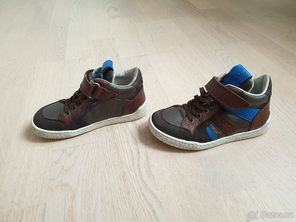 Kožené boty kickers vel. 28 - 2