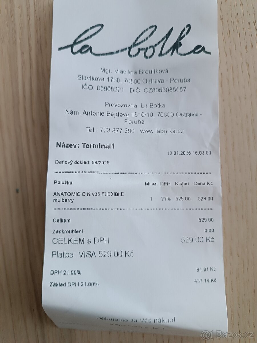 Domácí obuv Anatomic Flexible Mulberry vel.35 - 2