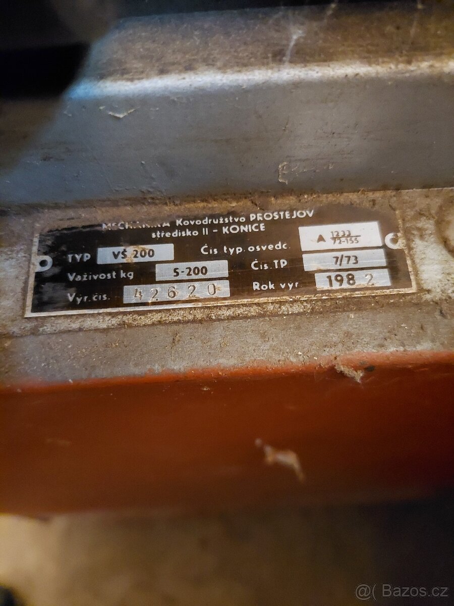 Váha 5-200 kg (brambory, cibule, obilí,...) - 2