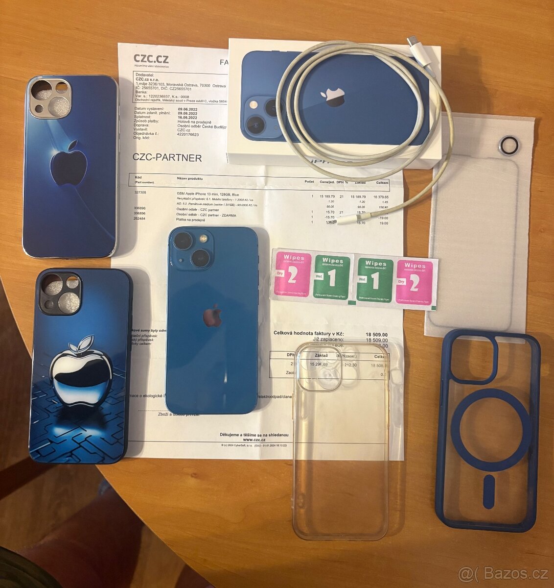 IPhone 13 mini 128gb modrý - 2