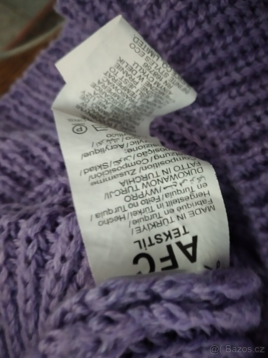 Svetrové šaty L - 2