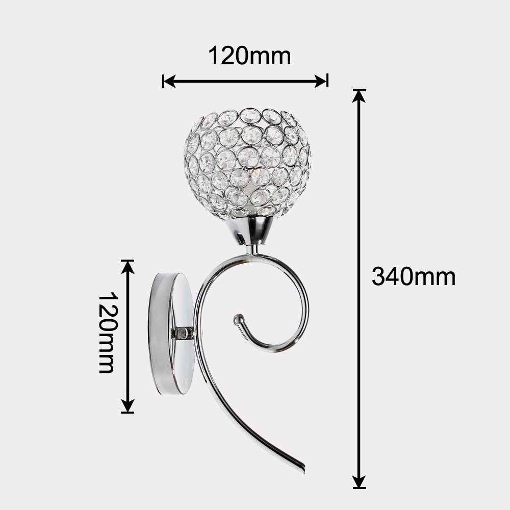 NÁSTĚNNÁ LAMPA KŘIŠŤÁL - 2