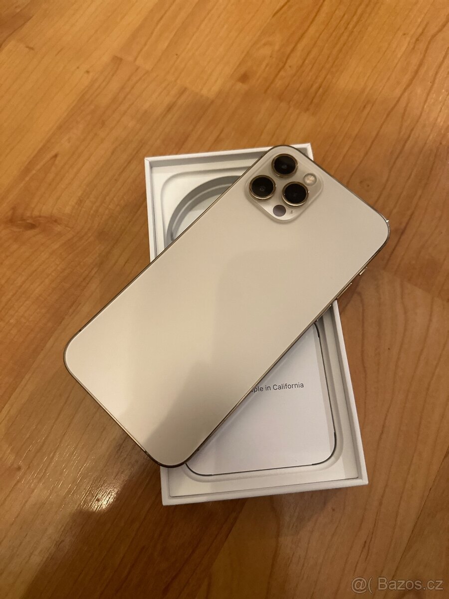 IPhone 12 Pro 128GB gold - stav nový - 2