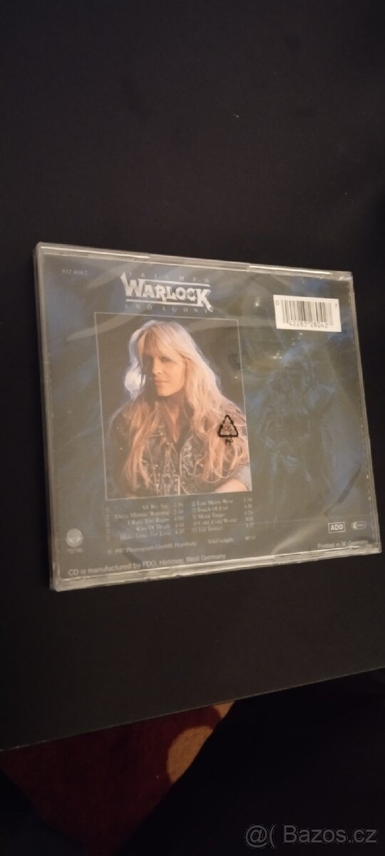 Cd WARLOCK-Nové - 2