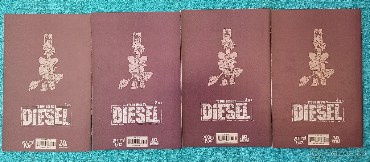 Prodám komiks Diesel 1-4 - 2