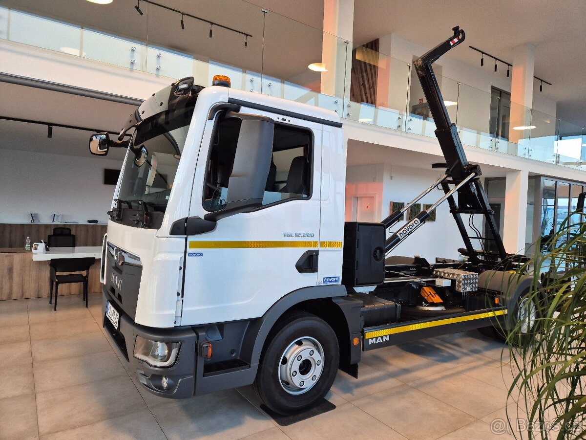 NOVÝ MAN TGL 12.220 NOSIČ KONTEJNERU - 2